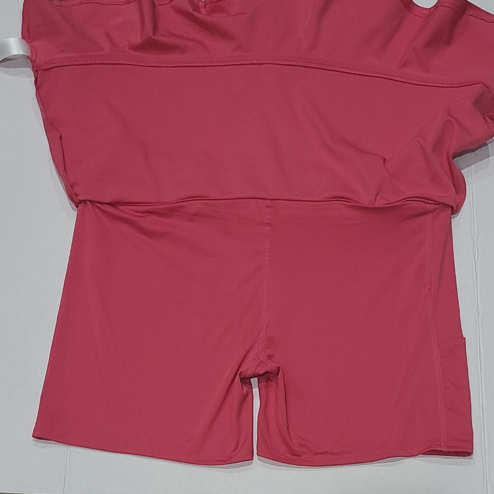 Tommy Bahama Golf Berry Pink Ruffle Hem Active Skort Sz XL - Picture 9 of 14